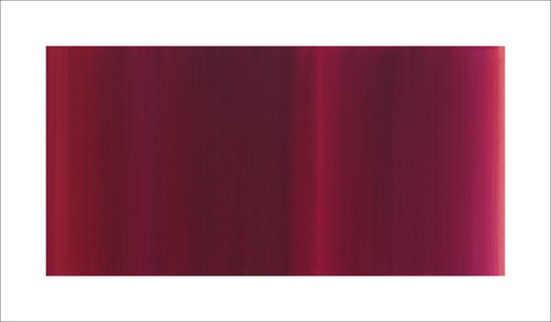 Susanne Stähli, Rot-Magenta, 2009 (Büttenpapier)