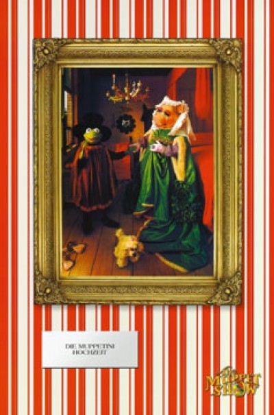 The Muppet Show, Die Muppetini Hochzeit (Poster, Comic, Kinderwelten, Muppets, Addaption, van Eyck, witzig, lustig, Kinderzimmer, Wohnzimmer, bunt)
