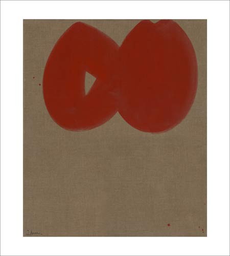 Tianmeng ZHU, Sans titre, 2005 (Wohnzimmer,Treppenhaus,Flur,Abstrakt,Modern,weiß,schwarz,rot,beige)