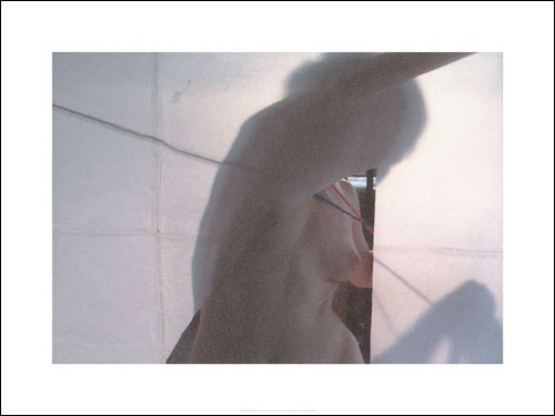 Tianmeng ZHU, Sans titre, 2010 (Wohnzimmer,Treppenhaus,Flur,Abstrakt,Modern,weiß,schwarz,rot,beige)