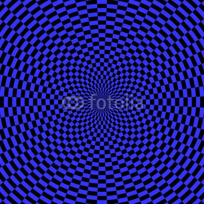 troyka, Abstract blue background. Rotation movement illusion. (illusion, blau, rotation, kreis, vorlage, rad, kreisförmig, mustern, movement, bewegung, spiralförmig, geometrisch, drehung, wirbeln, schnörkel, wirbel, whirligig, schwarz, dunkel, optisch, abstrakt, vektor, kunst, entwerfen, grafik, textur, hintergrun)