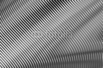 troyka, Abstract textured background in op art design. (linie, abstrakt, illusion, vorlage, grafik, textur, hintergrund, kunst, kulisse, schwarz, mustern, gestreift, vektor, wellig, oberfläche, hell, kurve, optisch, dunkel, entwerfen, diagonale, geometrisch, weiß, hochglanz, licht, luster, modern, shinin)