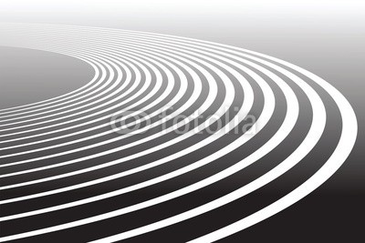 troyka, Track lines. Abstract background. (linie, kurve, gleis, movement, bewegung, dynamisch, illusion, pfad, lane, straßen, way, stade, sportlich, blickwinkel, kreisförmig, vorlage, schwarz, abstrakt, kunst, hintergrund, kulisse, kreativ, entwerfen, effekt, raum, strömend, grafik, moder)