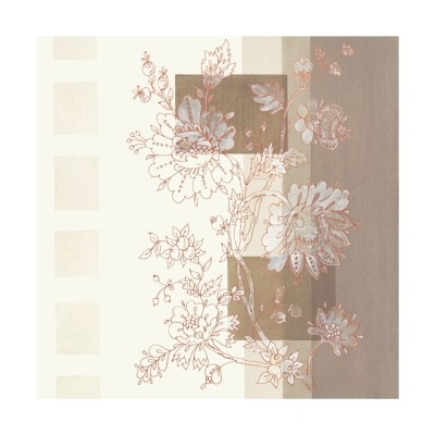 van den Broek, SELINE I (Flur,Wohnzimmer,Blumen,Modern,Blätter,Blüten)