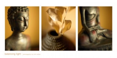 Tom Weber, balancing light (Photokunst, Asiatische Kunst, Buddha, Büro, Flur, Wohnzimmer)