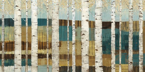 Wild Apple Portfolio, Shimmering Valley (Modern, Floral, Birken, Landschaften, Modern, Wohnzimmer, Flur, modern)