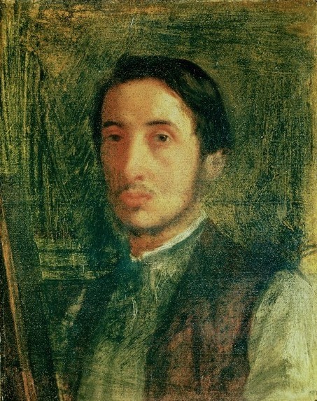 Edgar Degas, Self Portrait as a Young Man (oil on canvas)