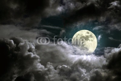 Zacarias da Mata, Moonlight (nacht, bewölkung, mondial air ballon, abbildung, astro, astrologie, astronomy, hintergrund, schwarz, blau, hell, wolkenschleier, dunkel, details, digitales, traum, abenddämmerung, nebel, voll, glühend, halloween, angestrahlt, landschaft, licht, mittendrin)
