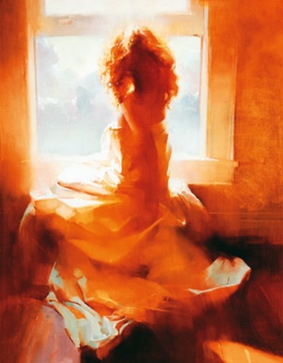 Zhaoming Wu, Touching the Sky (Frau, Tänzerin, Bewegung, Frau, Figurativ, Timmer, Sonnenlicht, Leuchtkraft, Wunschgröße, Modern, Zeitgenössisch, People & Eros,   Wohnzimmer)