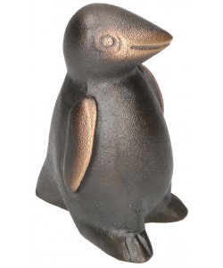 Herbert Fricke, Bronzefigur Pinguin klein, 6,5 x 3,5 x 4,5cm