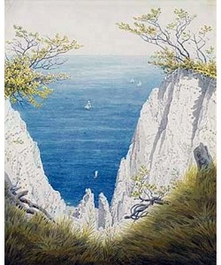 Caspar David Friedrich, Kreidefelsen auf Rügen. 1825/26.