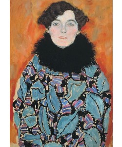 Gustav Klimt, Bildnis Johanna Staude (unvollendet). 1917/18