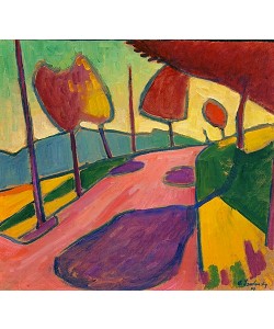 Alexej von Jawlensky, Murnauer Landschaft. 1909