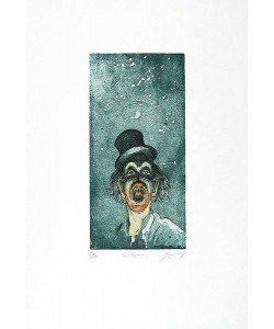 Noßmann Andreas Clownerie (Radierung, handsigniert)