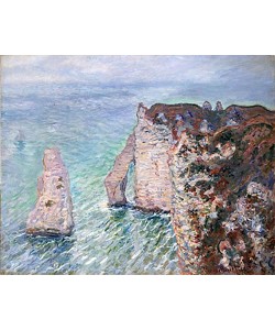 Claude Monet, Aiguille und Porte d'Aval in Etretat. 1886
