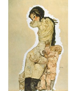 Egon Schiele, Mutter und Kind. 1910.