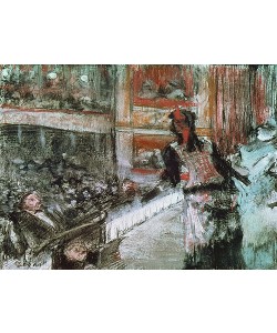 Edgar Degas, In der Oper.