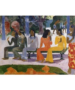 Paul Gauguin, Ta Matete (Der Markt). 1892.
