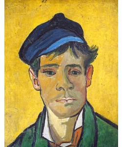 Vincent van Gogh, Junger Mann mit Mütze. 1889.