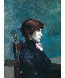 Henri de Toulouse-Lautrec, Sitzende junge Frau.