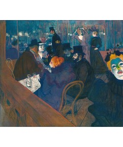 Henri de Toulouse-Lautrec, Im Moulin Rouge. 1892/93