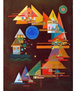 Wassily Kandinsky, Spitzen im Bogen. 1927
