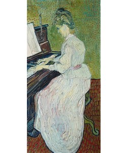 Vincent van Gogh, Mademoiselle Gachet am Piano. 1890