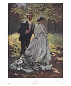 Claude Monet, Bazille and Camille (Offset)