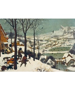 Pieter BRUEGHEL DER ÄLTERE, Die Heimkehr der Jäger.