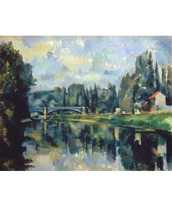 Paul Cézanne, Ufer der Marne. Um 1880