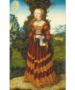 LUCAS CRANACH Der Ältere, Heilige Maria Magdalena.