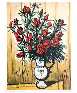 Bernhard Buffet, Rote Rosen