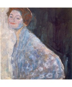Gustav Klimt, Damenbildnis in weiß. 1917/18