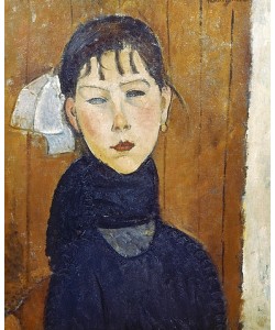 Amadeo Modigliani, La petite Marie. 1918.