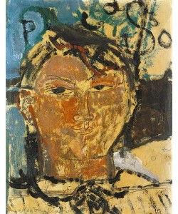 Amadeo Modigliani, Savoir. Bildnis Picasso. 1915.