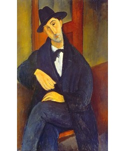 Amadeo Modigliani, Bildnis eines Mannes (M.Mario). 1919.