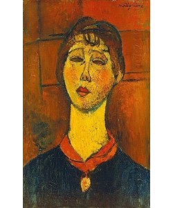 Amadeo Modigliani, Bildnis der Mme. Blanche Dorivale.
