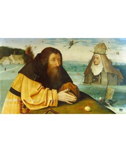 Hieronymus Bosch, Die Versuchung des heiligen Antonius.