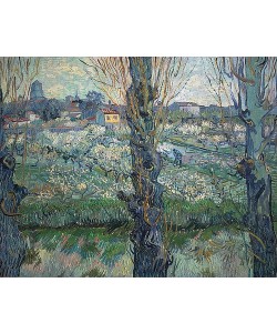 Vincent van Gogh, Blick auf Arles. 1889