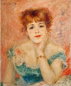 Pierre-Auguste Renoir, Jeanne Samary. 1877