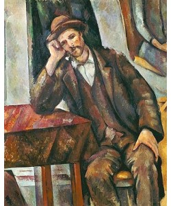Paul Cézanne, Mann mit Pfeife. 1895/1900.