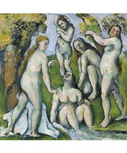 Paul Cézanne, Fünf Badende (Cinq baigneuses). 1885/87
