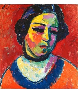 Alexej von Jawlensky, Damenbildnis. 1912