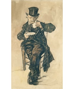 Vincent van Gogh, Mann mit Kaffeetasse. 1882