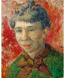 Vincent van Gogh, Bildnis einer Frau. 1886/87
