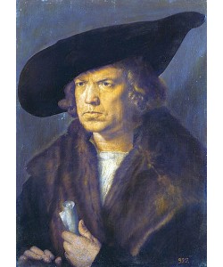 Albrecht Dürer, Bildnis eines Mannes. 1524.