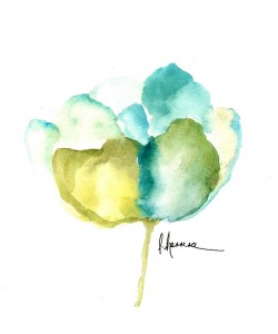 Leticia Herrera, Flor Azul Verde