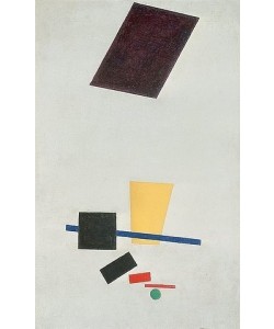 Kasimir Malewitsch, Malerischer Realismus eines Fussballspielers. Farbige Massen in der vierten Dimension. 1915