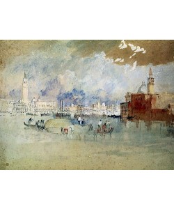 Joseph Mallord William Turner, Venedig, von der Lagune aus gesehen.