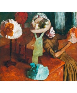 Edgar Degas, Die Modistin. Um 1885